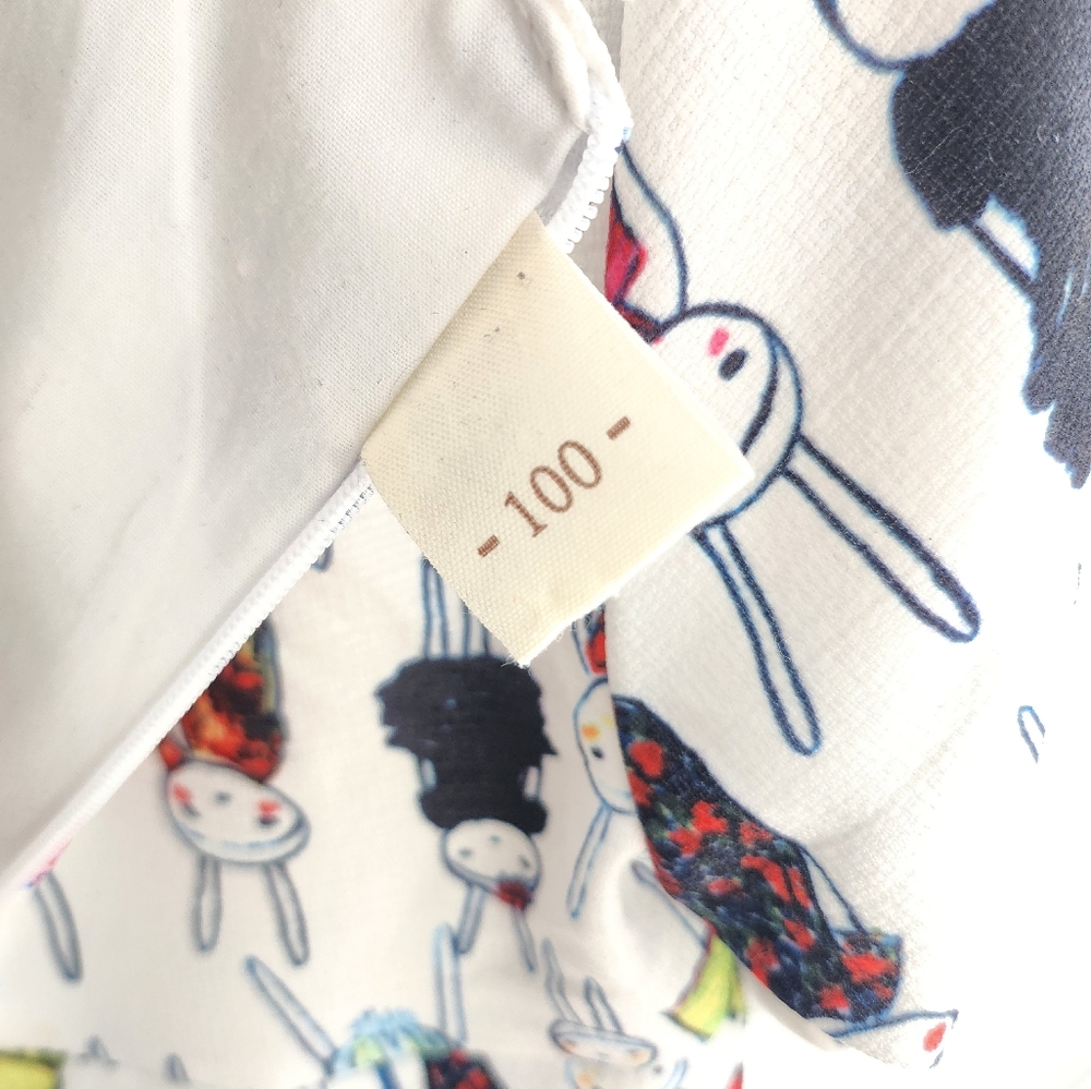 Bunny Rabbit Dress 3T - Picture 3 of 3
